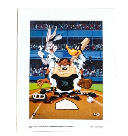 Looney Tunes At The Plate Giclee 49/500 (1 of 11)