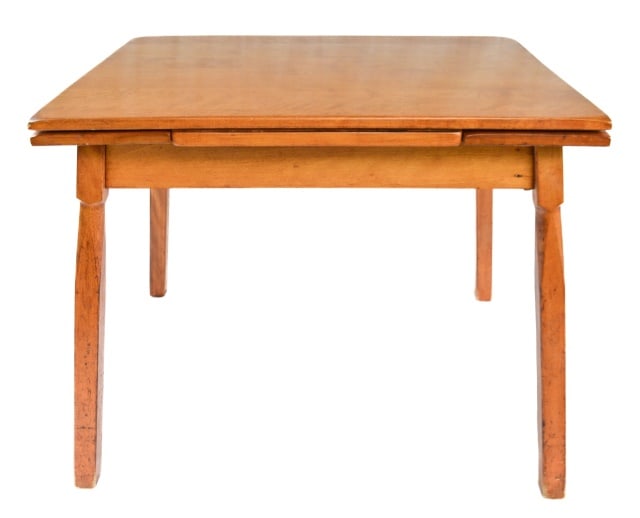 Heywood Wakefield Dining Table with Extensions (1 of 10)