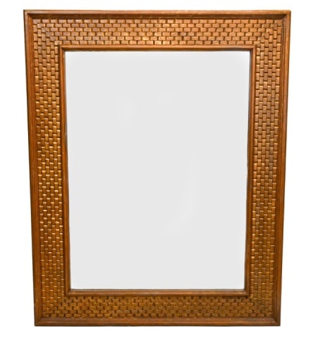 La Barge Mid Century Hand Carved Mirror (1 of 9)