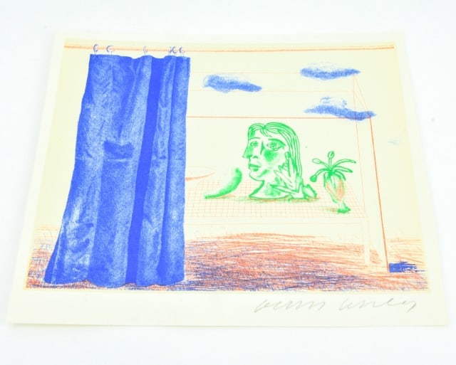 Signed D Hockney What Is This Picasso?  Aquatint (1 of 7)