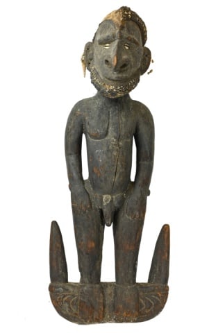 Papua New Guinea Hand Carved Sepik Ancestor (1 of 12)