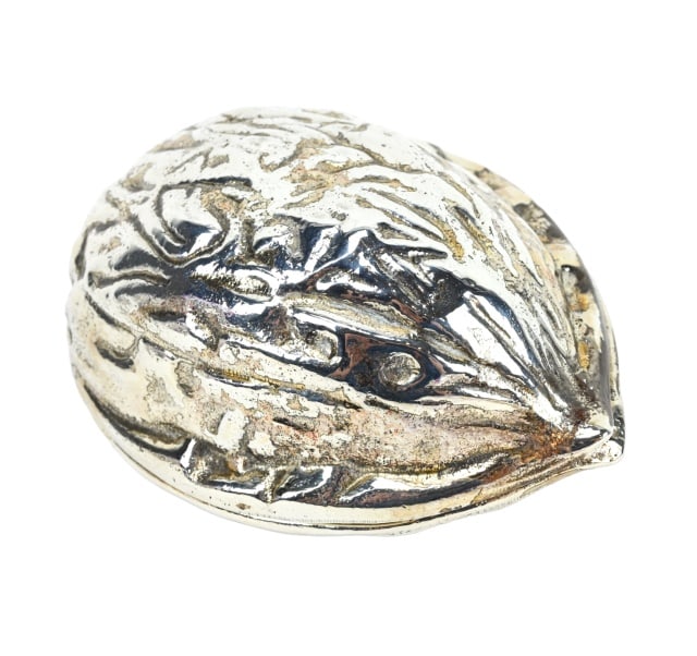 Large Walnut Form Hand Held Nut Cracker (1 of 5)