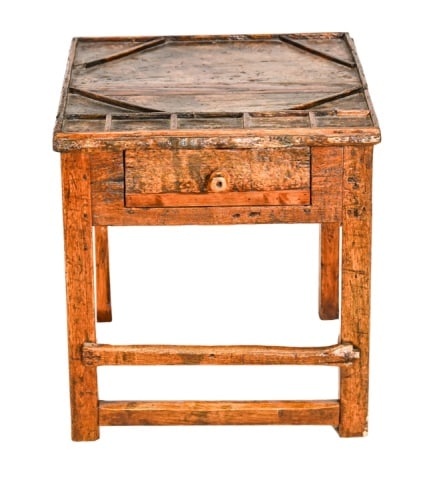 Antique Hand Carved Side Table (1 of 9)