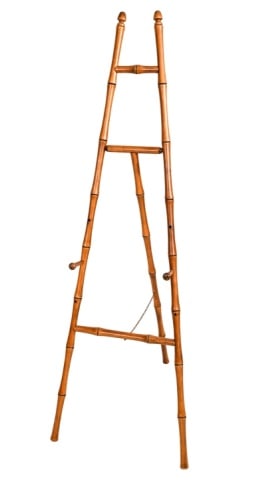 Victorian Style Faux Bamboo Easel (1 of 9)