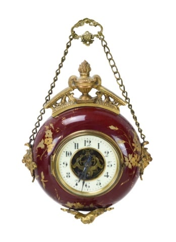 Antique Eugene.Farcot Victorian Cartel Wall Clock (1 of 9)
