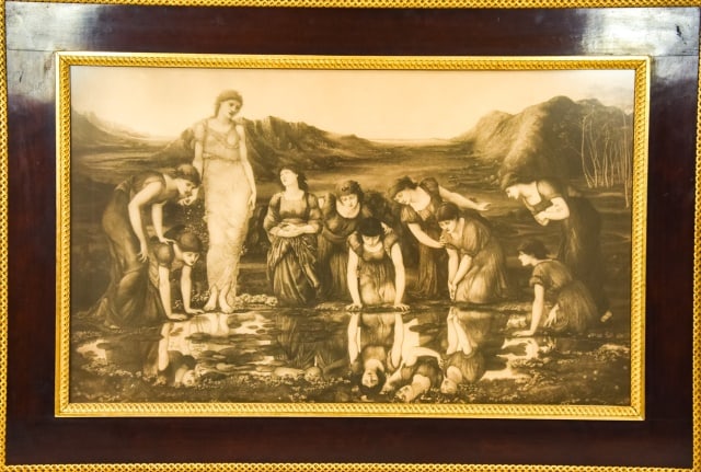 Print "The Mirror of Venus" By Edward Burne-Jones (1 of 8)