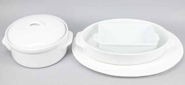 Pottery Barn White Porcelain Serving Pieces (1 of 12)