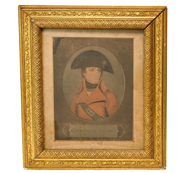 Antique Andrea Appiani Napoleon Aquatint Etching (1 of 10)