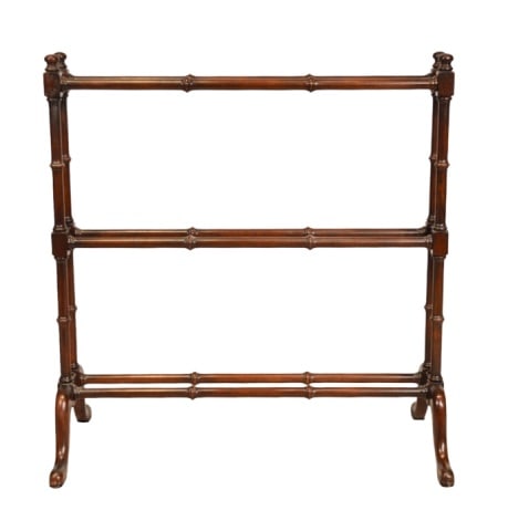 French Faux Bamboo Quilt / Blanket Stand (1 of 8)