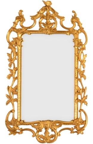 Carvers Guild Italian Style Carved Gilt Mirror (1 of 10)