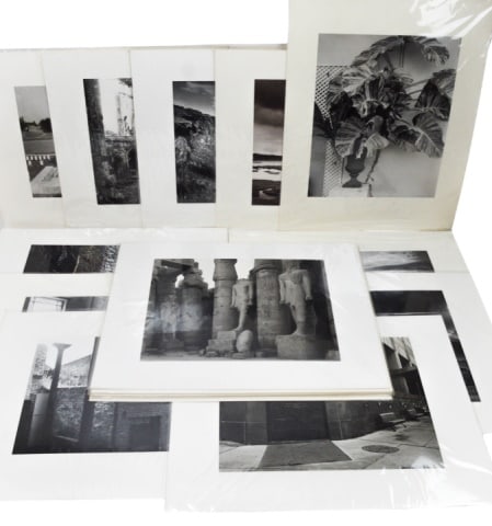 Richard Mazer Black & White Mounted Photographs: Collection of Richard Mazer Black & White Mounted Photographs. In a variety of subjects. Measures 28 inches x 23 inches.