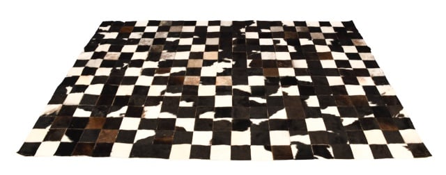 Jerlev Modern Cowhide Patchwork Rug (1 of 9)