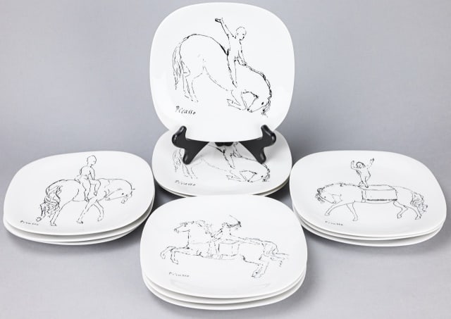 Block Langenthal Switzerland Picasso Lunch Plates (1 of 8)