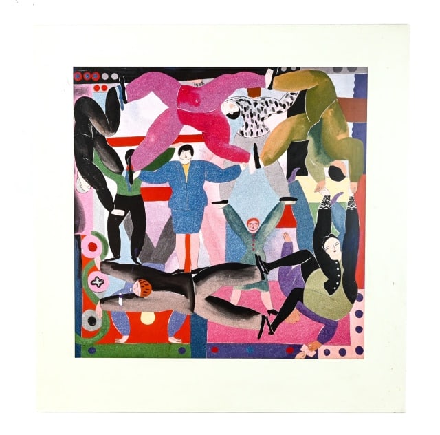 Karen Barbour Multi Media Painting on Board (1 of 10)