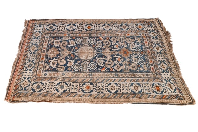 Antique Malayer Wool Prayer Rug (1 of 9)