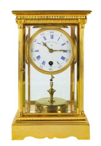 Antique Claud Grivolas France 400 Day Clock C1909 (1 of 11)