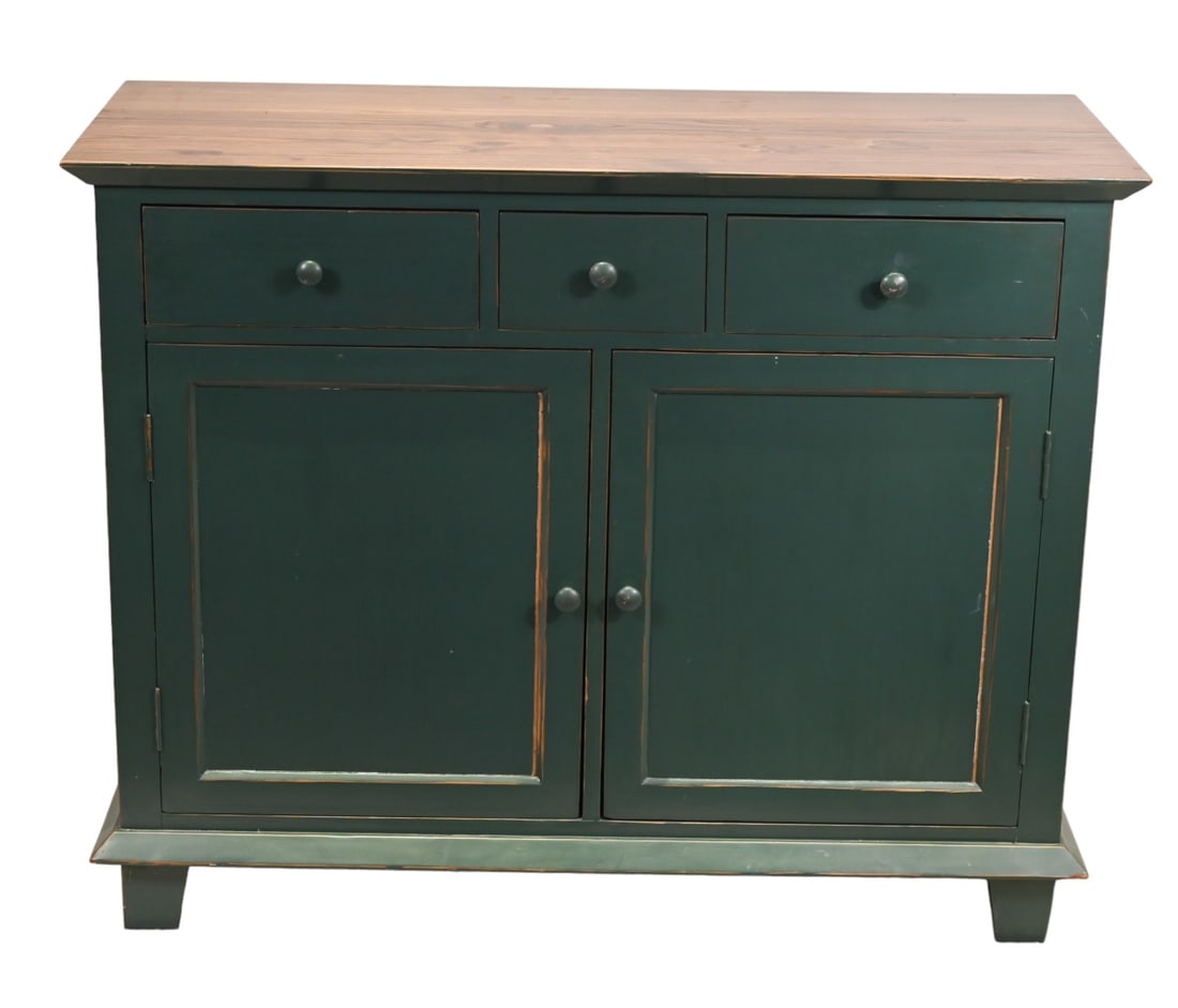 Modern Two Tone Painted Buffet Cabinet (1 of 14)