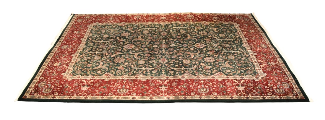Quality Hand Knotted Large Oriental Area Carpet (1 of 9)