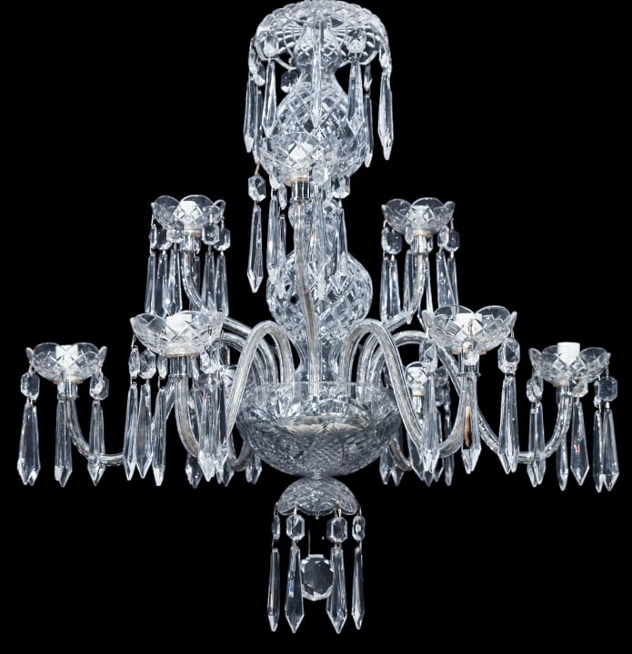 Waterford Crystal 9 Light "Cranmore" Chandelier (1 of 15)