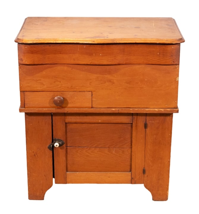 Antique Pine Lift Top Dry Sink (1 of 12)
