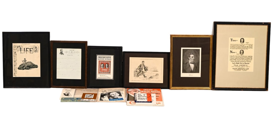 Collection Vintage U.S. Presidential Ephemera (1 of 14)