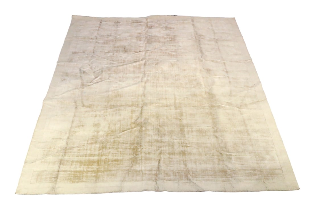 Artistic Weaver Hand Made Beige Carpet (1 of 10)