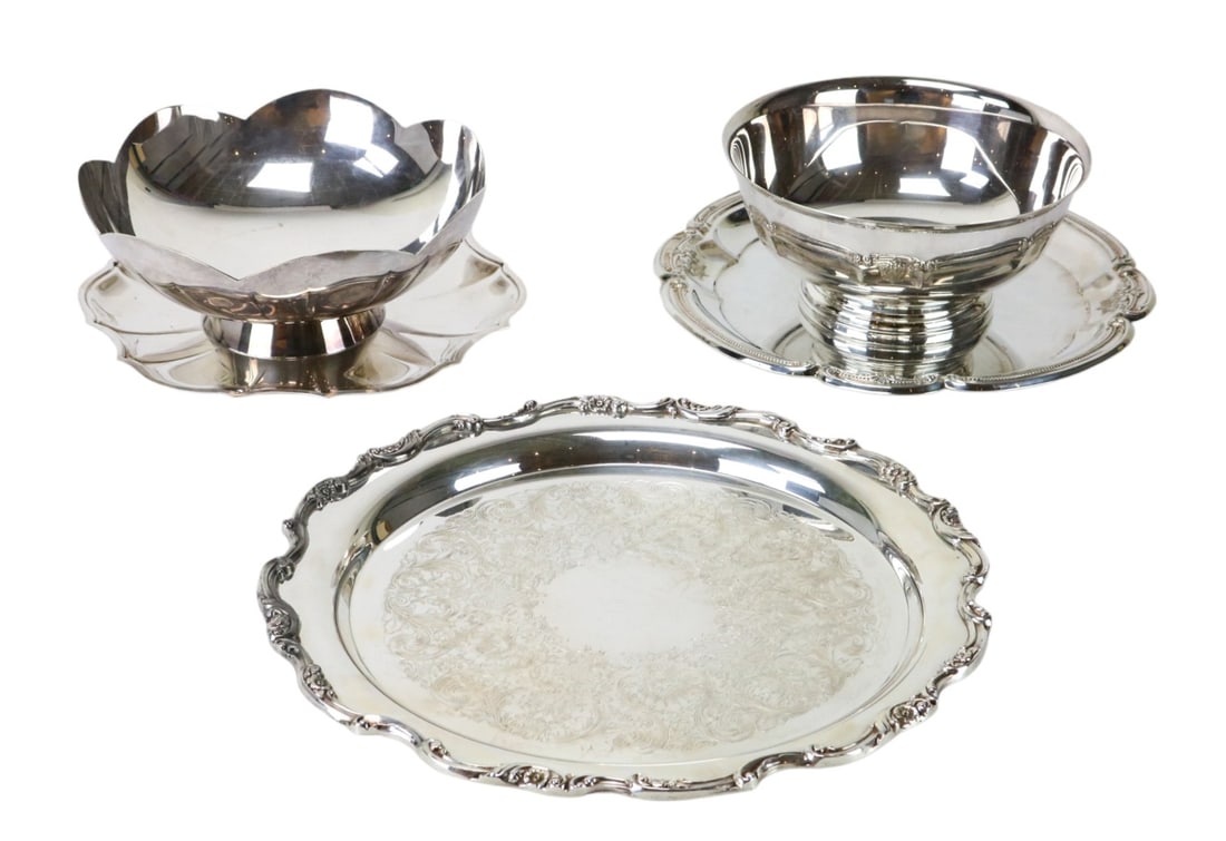 Collection Silver Plate Serving Dishes (1 of 9)