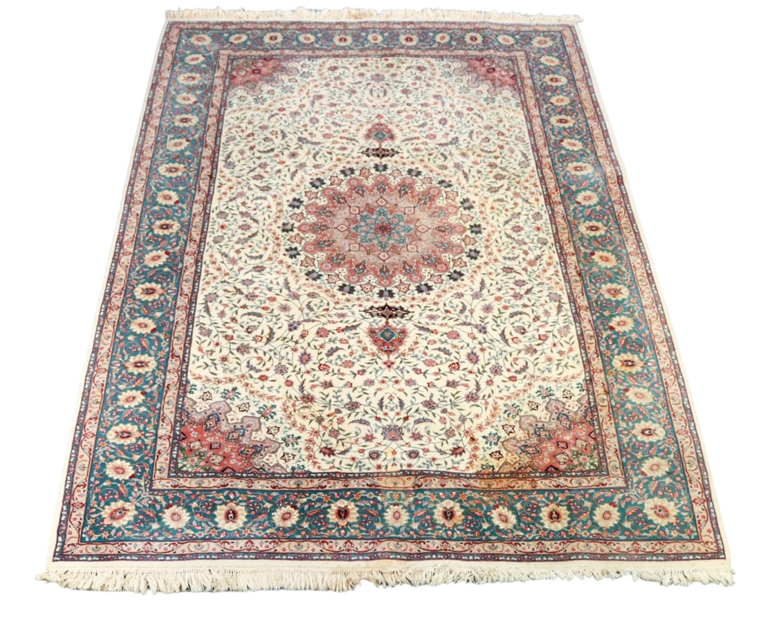 Oriental Hand Knotted Wool Carpet (1 of 13)