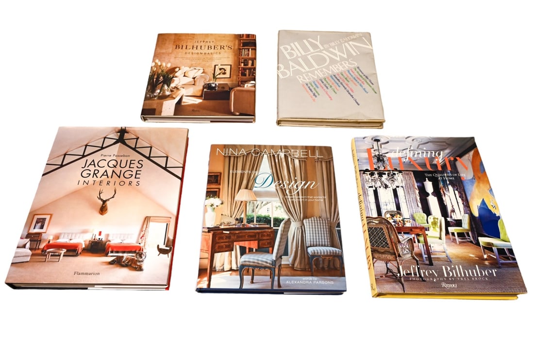20th C Decorating Coffee Table Books by Designer (1 of 17)