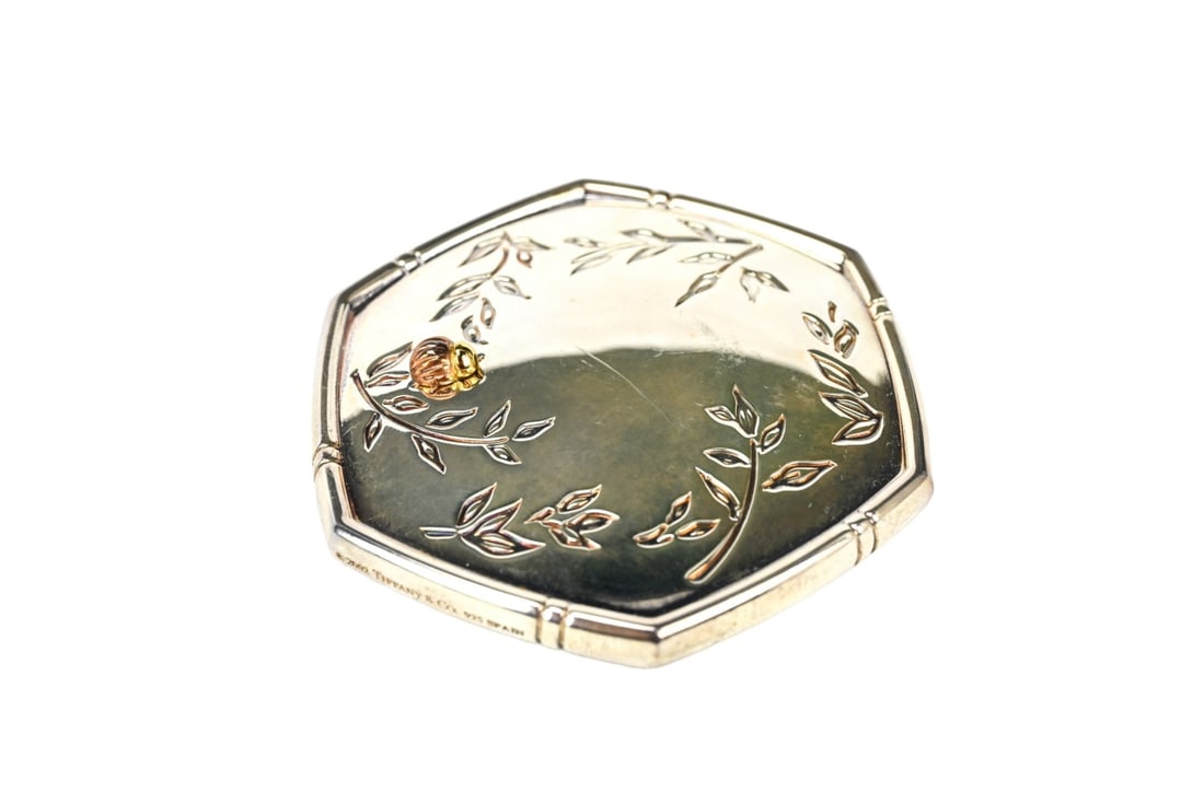 Tiffany & Co Sterling Silver Lady Bug Purse Mirror (1 of 9)