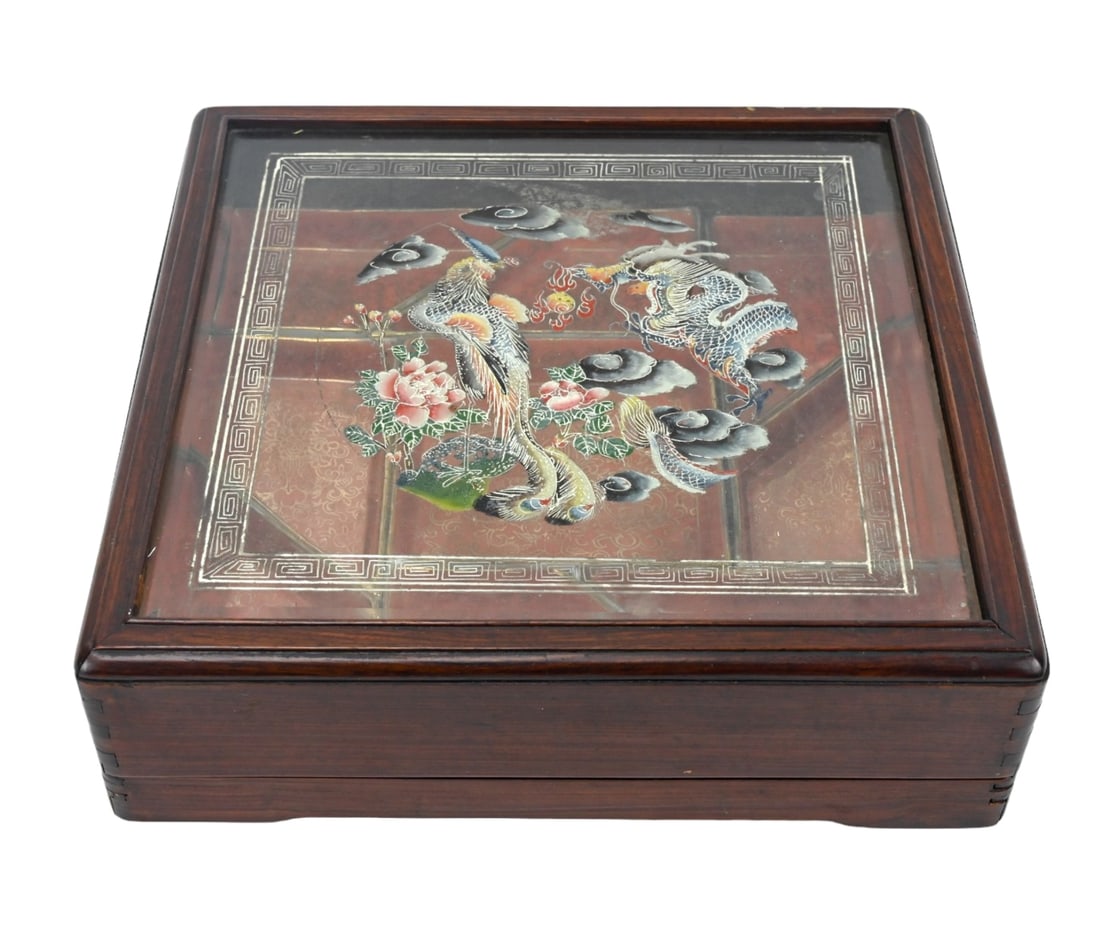 Antique Chinese Sweetmeat Dishes In Fitted Box (1 of 19)