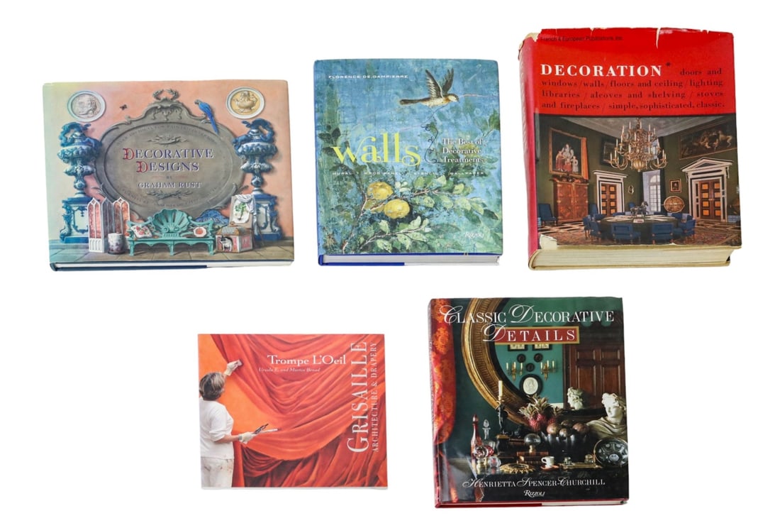 5 20th Century Books on Decorative Design (1 of 17)