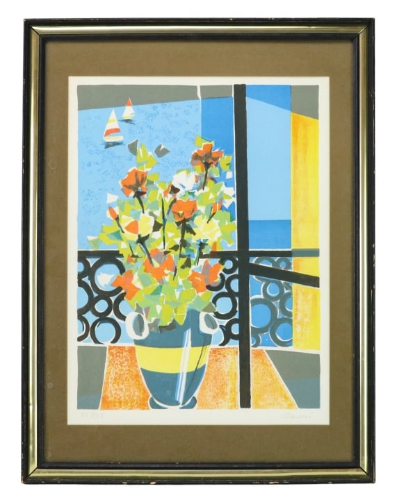 Fausto Maria Casotti Signed Lithograph w COA (1 of 11)