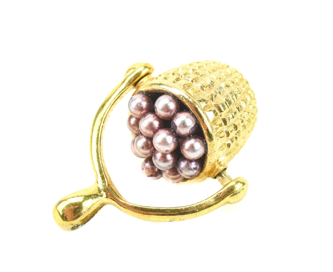 Vintage Nantucket Basket Necklace Pendant Charm (1 of 6)