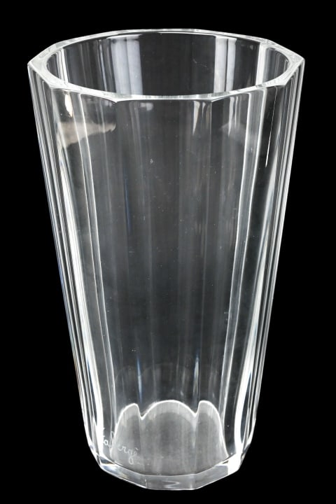 Faberge Crystal Bristol Signed Vase in Box (1 of 13)