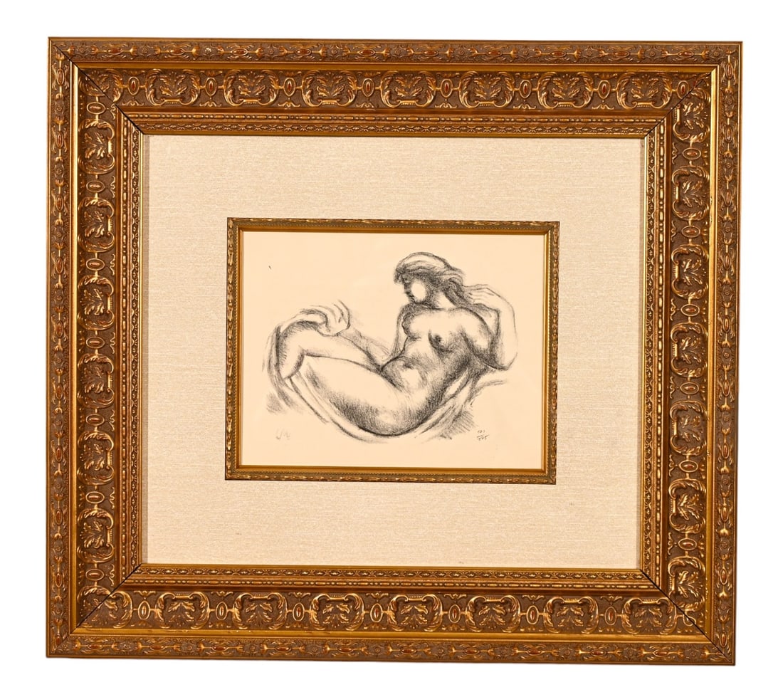 Aristide Maillol "Femme Nu" Original Lithograph (1 of 12)