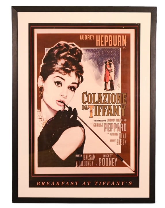 Audrey Hepburn Colazione da Tiffany Poster (1 of 10)