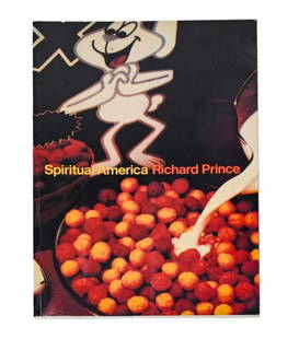 Spiritual American Richard Prince Soft Cover Book: Pop Art Spiritual American Richard Prince Soft Cover Book 136 Pages of His Works in Soft Cover. Measures 11 inches x 8 inches.