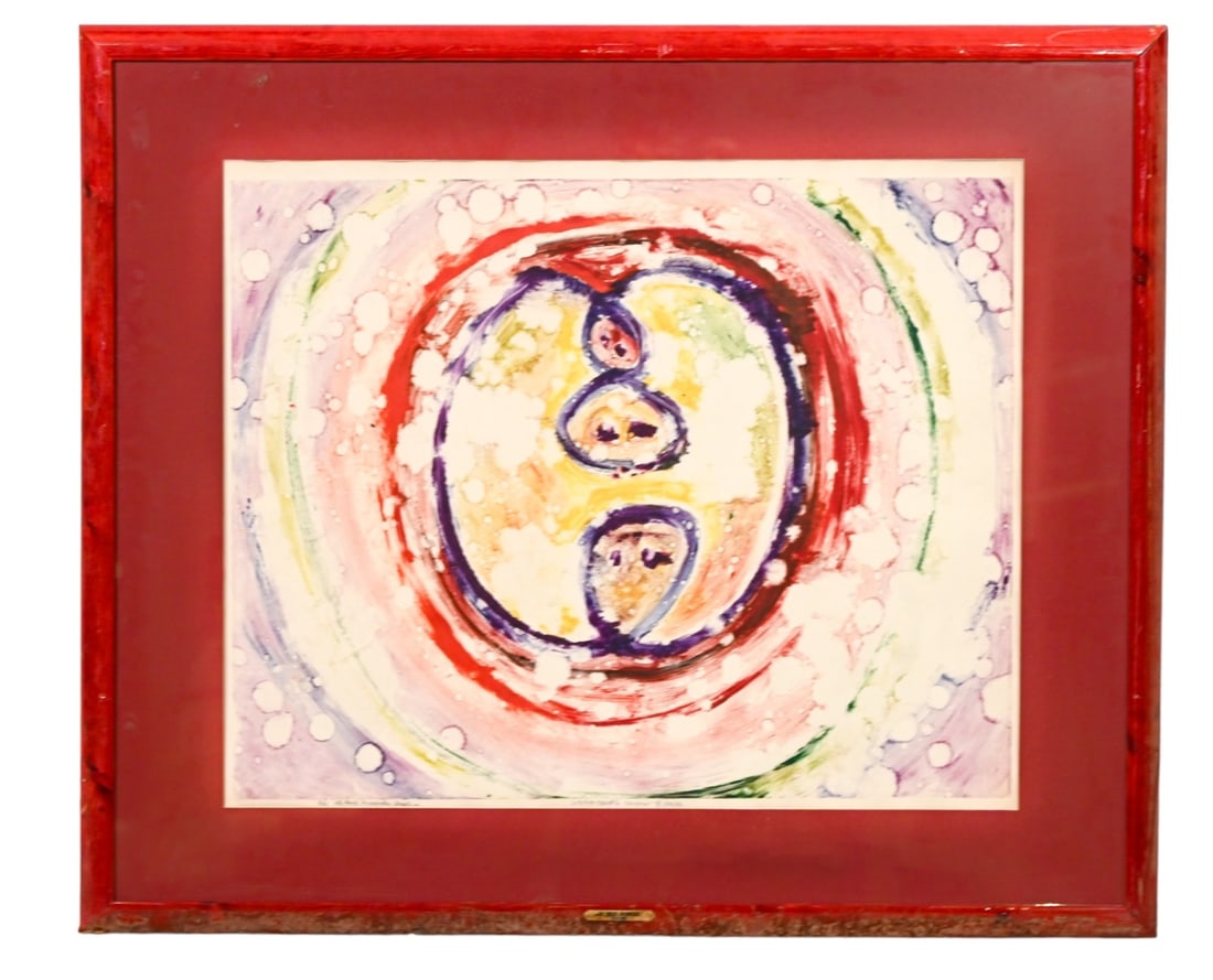 De Hirsh Margules Lithograph Titled Moma Popa (1 of 12)