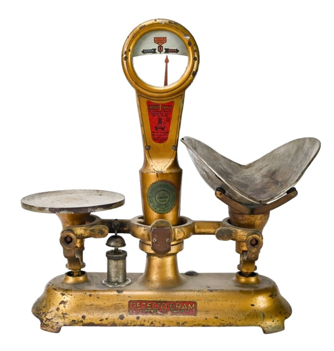 Vintage Detecto Gram Scale Jacobs Bros Co. NYC (1 of 12)