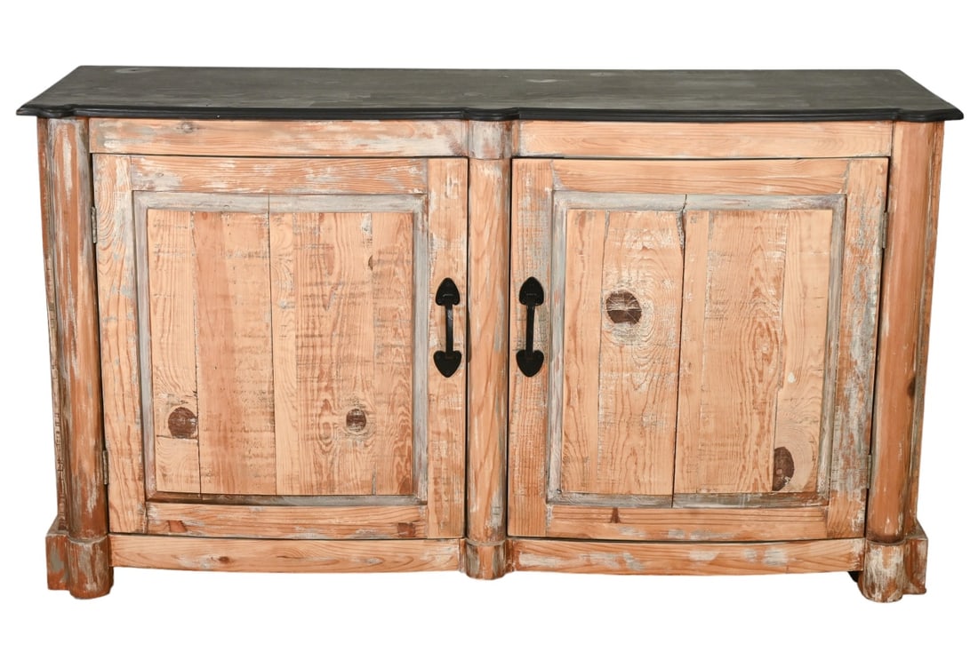 Antique Farm Style Rustic Cabinet / Console (1 of 11)