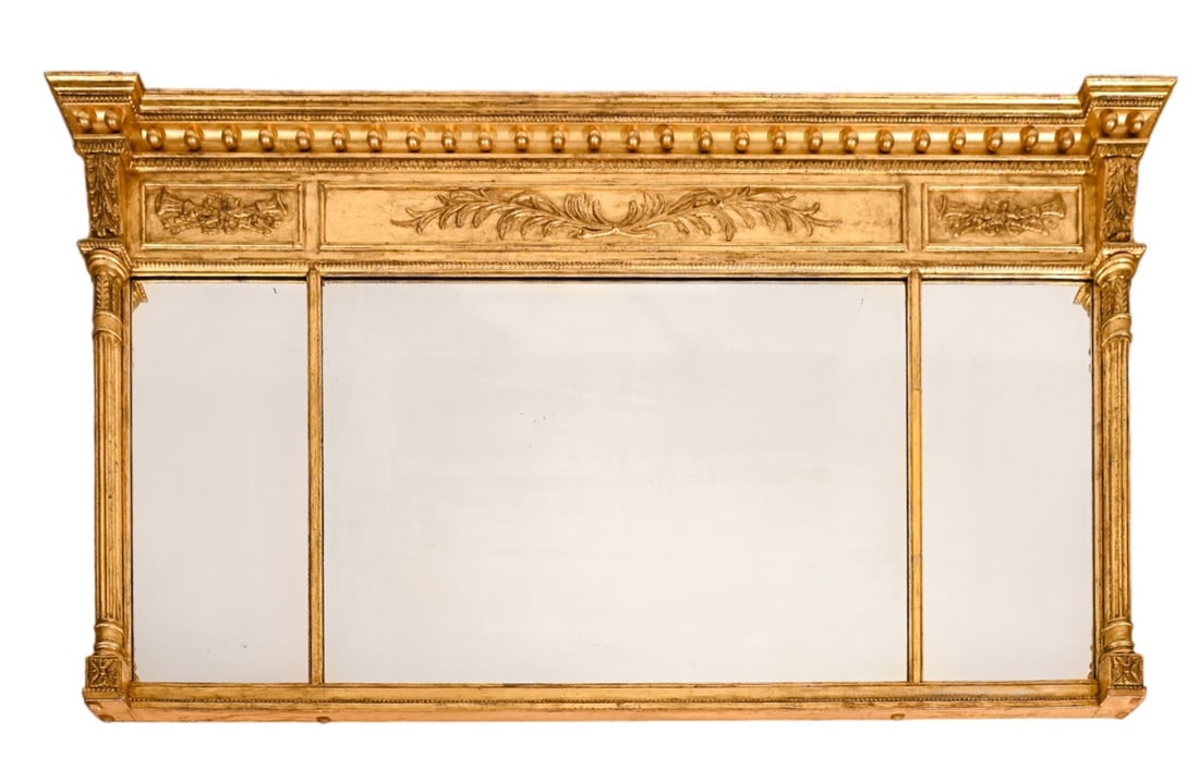 Antique Empire Harris Interior Arts 3 Panel Mirror (1 of 9)