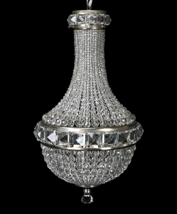 Czech Regency Style Crystal Chandelier (1 of 10)