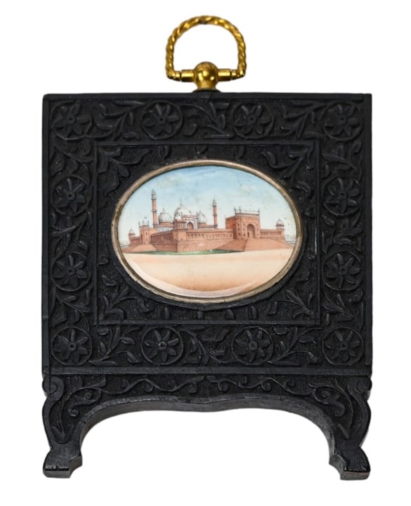 Antique Anglo Indian Miniature Painting of Delhi (1 of 9)