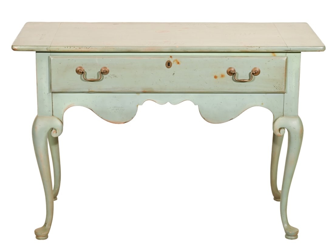 Thomasville Gustavian Style Carved Console Table (1 of 19)