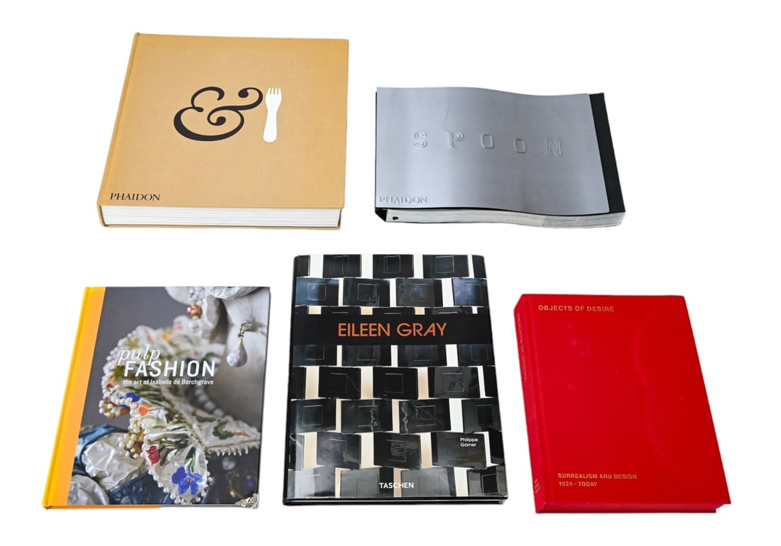 5 Hard Cover Coffee Table Books on Decorative Arts (1 of 17)