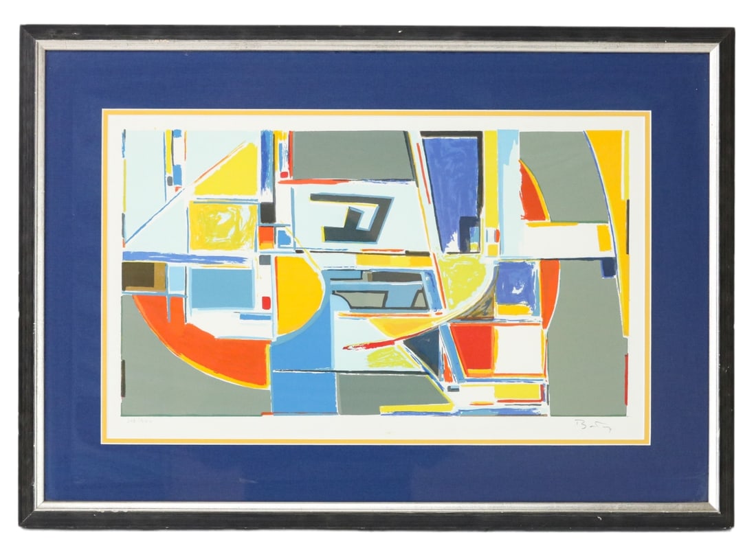 Miklos Batuz Signed Abstract Serigraph (1 of 11)