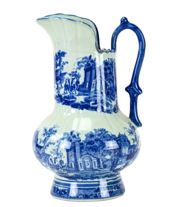 Victoria Ware Ironstone Blue and White Pitcher (1 of 13)