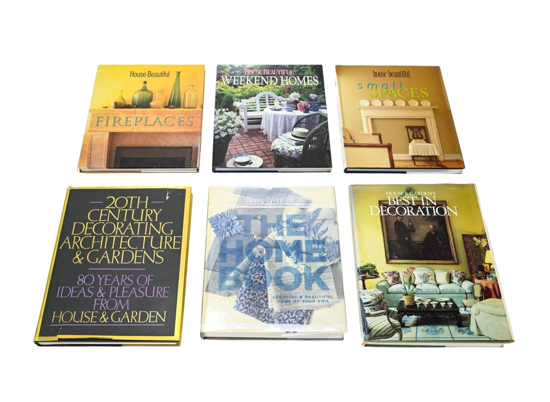 6 20th C Decorating Coffee Table Books Country (1 of 20)