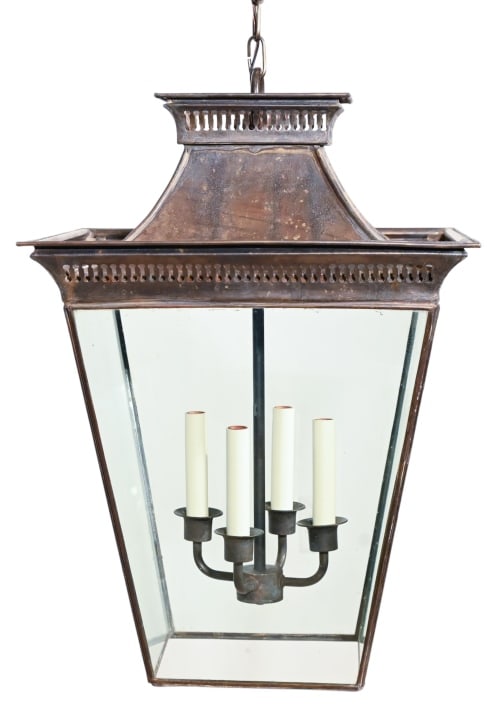 Limehouse Lamp Company Brass Pagoda Lantern (1 of 11)